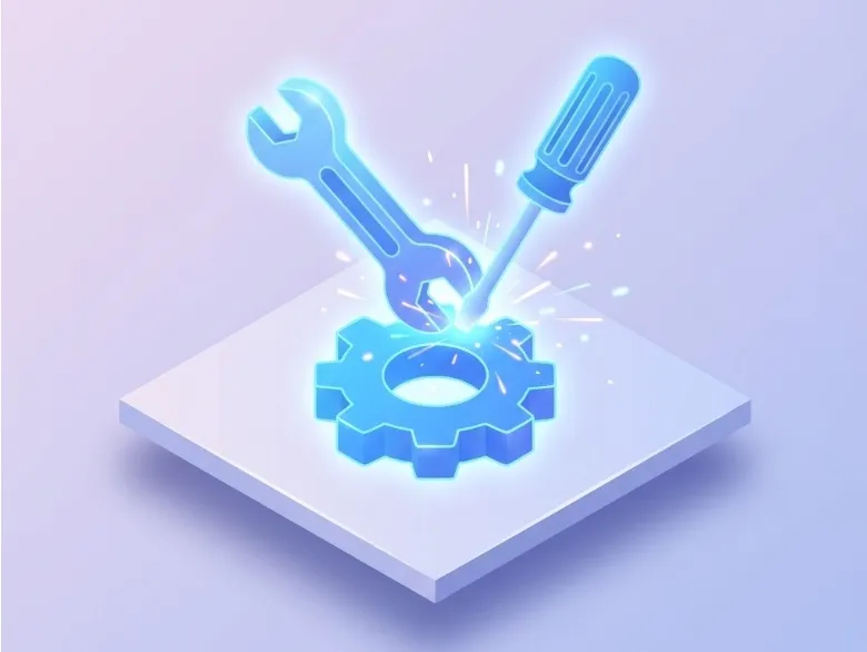 Windows Update Troubleshooter tool fixing system settings automatically.